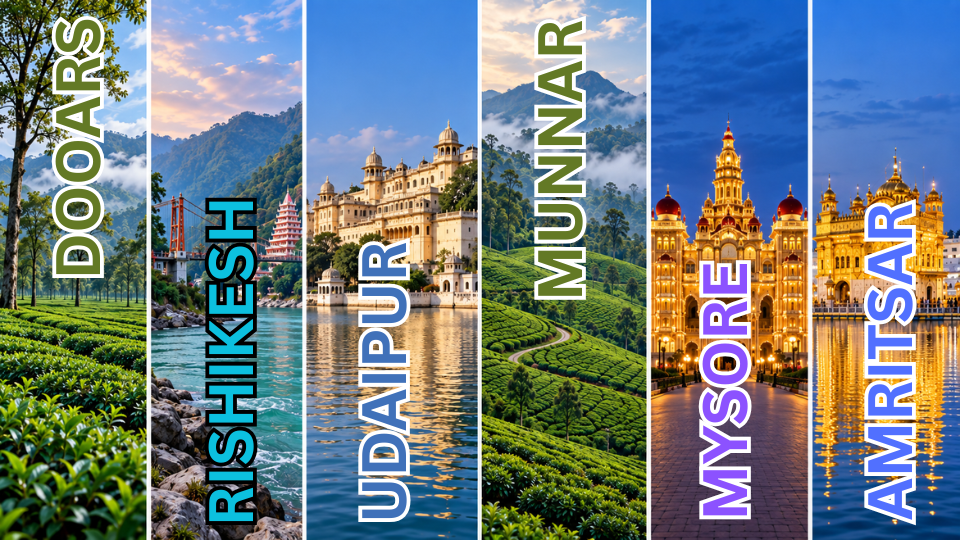 6 BEST DESTINATIONS
